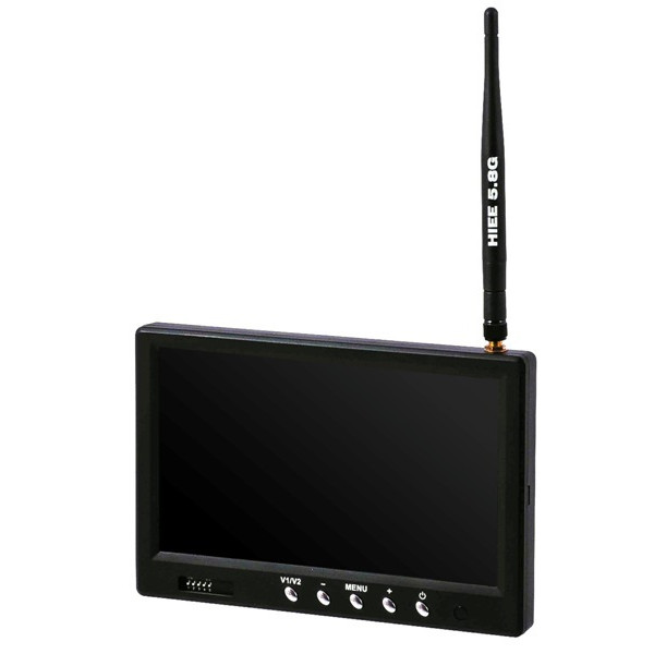 Дисплей FPV 7" HIEE RM5832 с приёмником 5.8GHz 32 канала